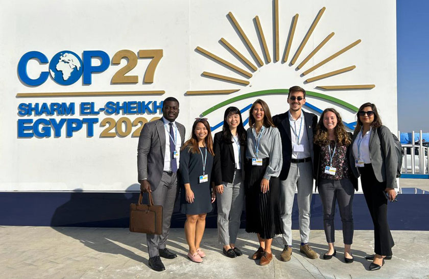 Students at COP 27