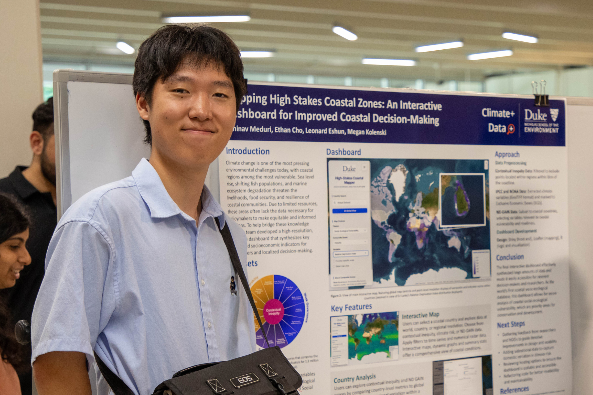 Scan of 1937 map of Durham that is labeled Residential Security Map and has regions labeled first grade, second grade, third grade, fourth grade, sparsely settled, industrial/commercial.